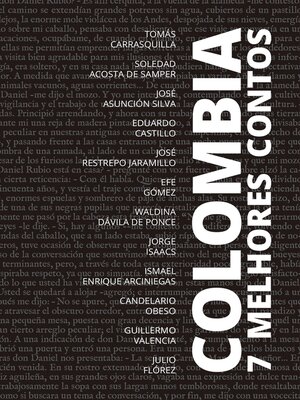 cover image of 7 mejores cuentos--Colombia